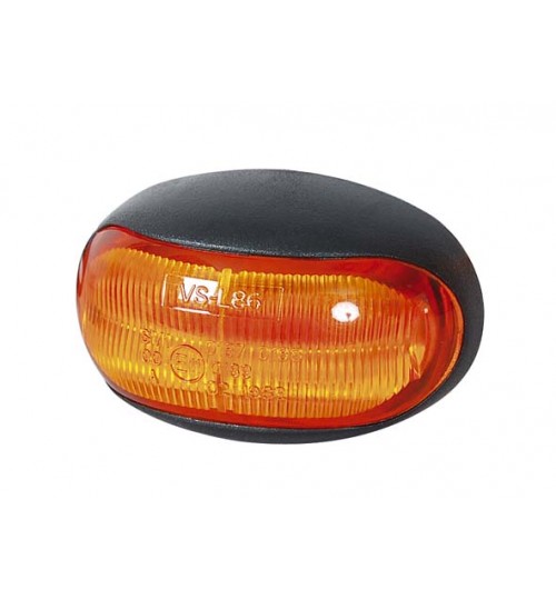 Amber LED Side Marker Length 55mm  017030